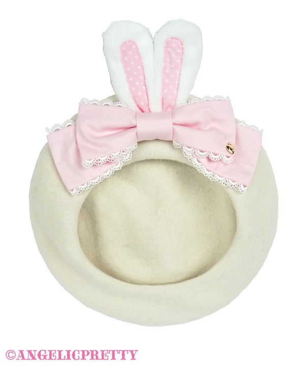 Dolly Bunny Beret by Angelic Pretty