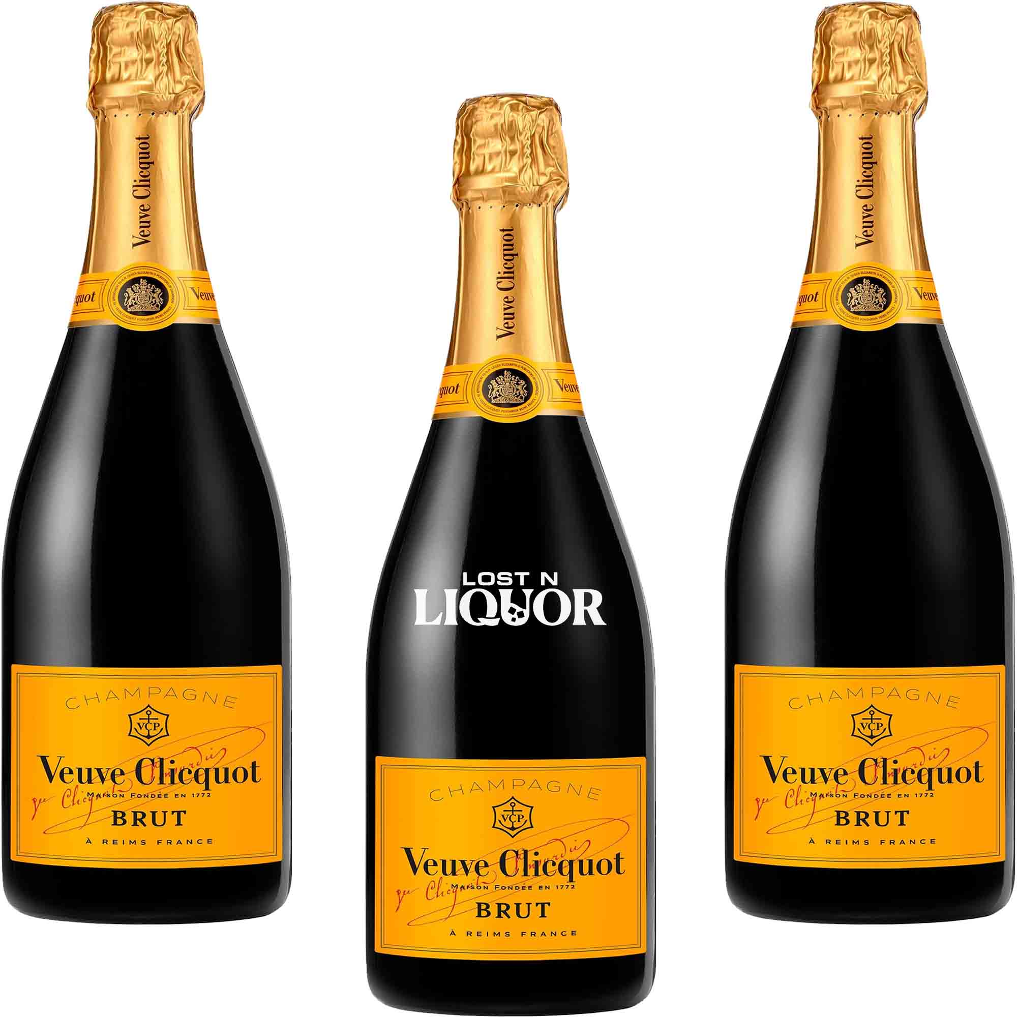 Veuve Clicquot Brut Champagne – Lost N Liquor - Online Liquor Store