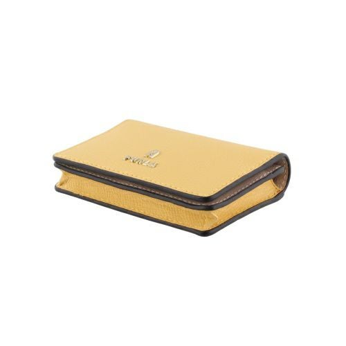 フルラ カードケース 名刺入れ レディース カメリア イエロー FURLA