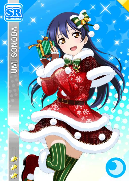 クリスマスツリー】園田海未 | ラブライブ！スクフェス カードDB