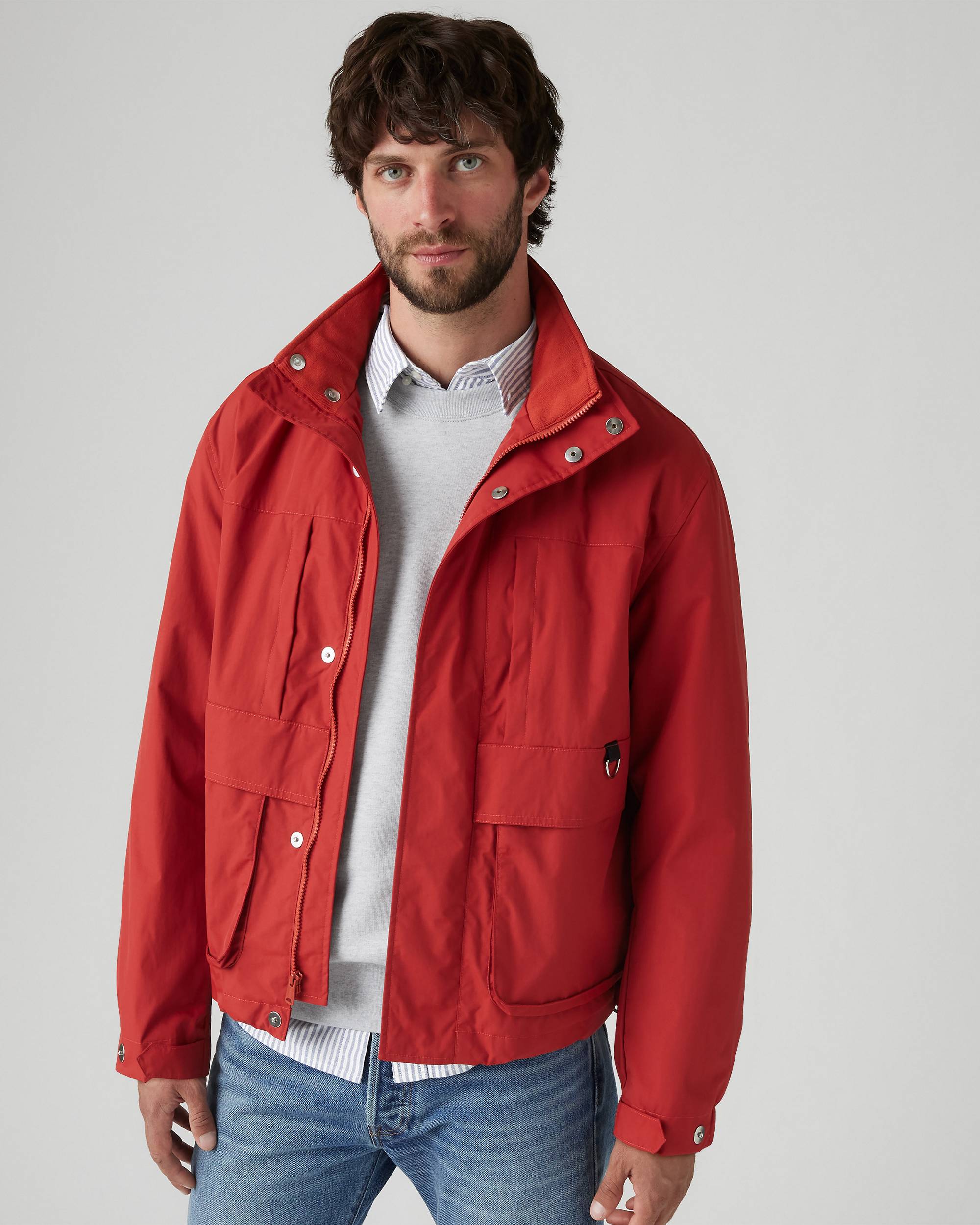Tehama Utility Jacket - Red | Levi's® US