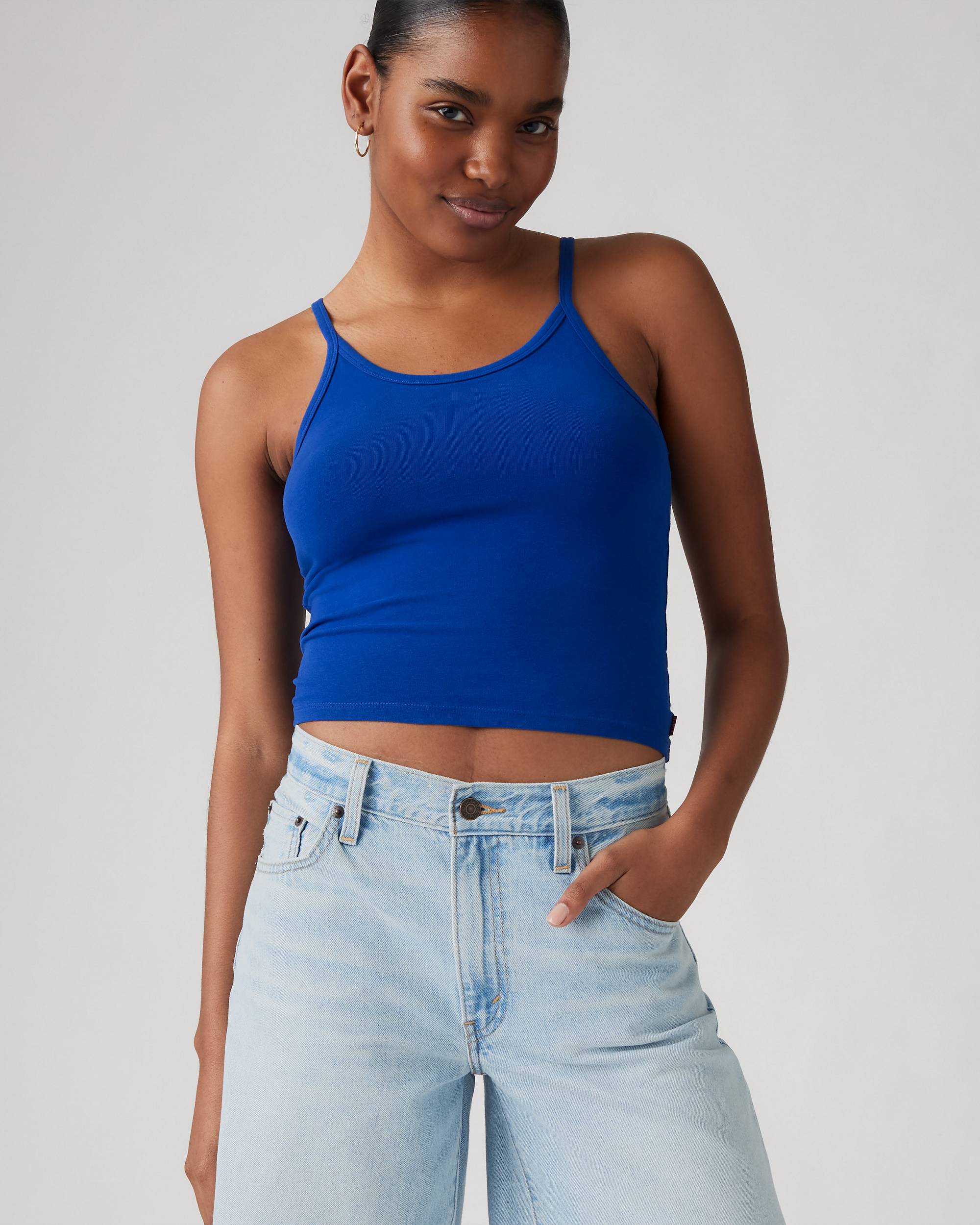 Plush Stretch Tank Top - Blue | Levi's® US