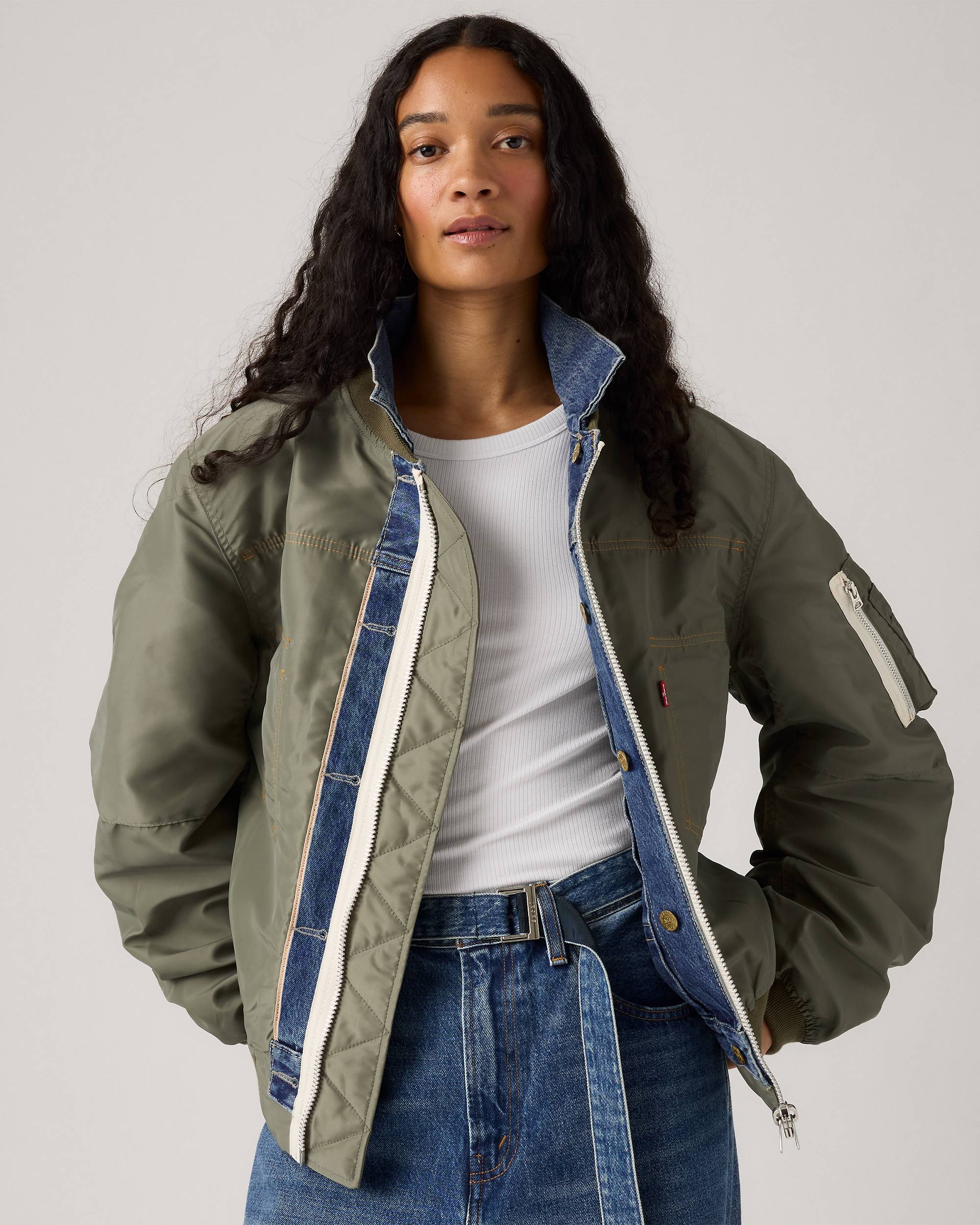Levi's® X Sacai Men's Denim X Nylon Twill Reversible Blouson