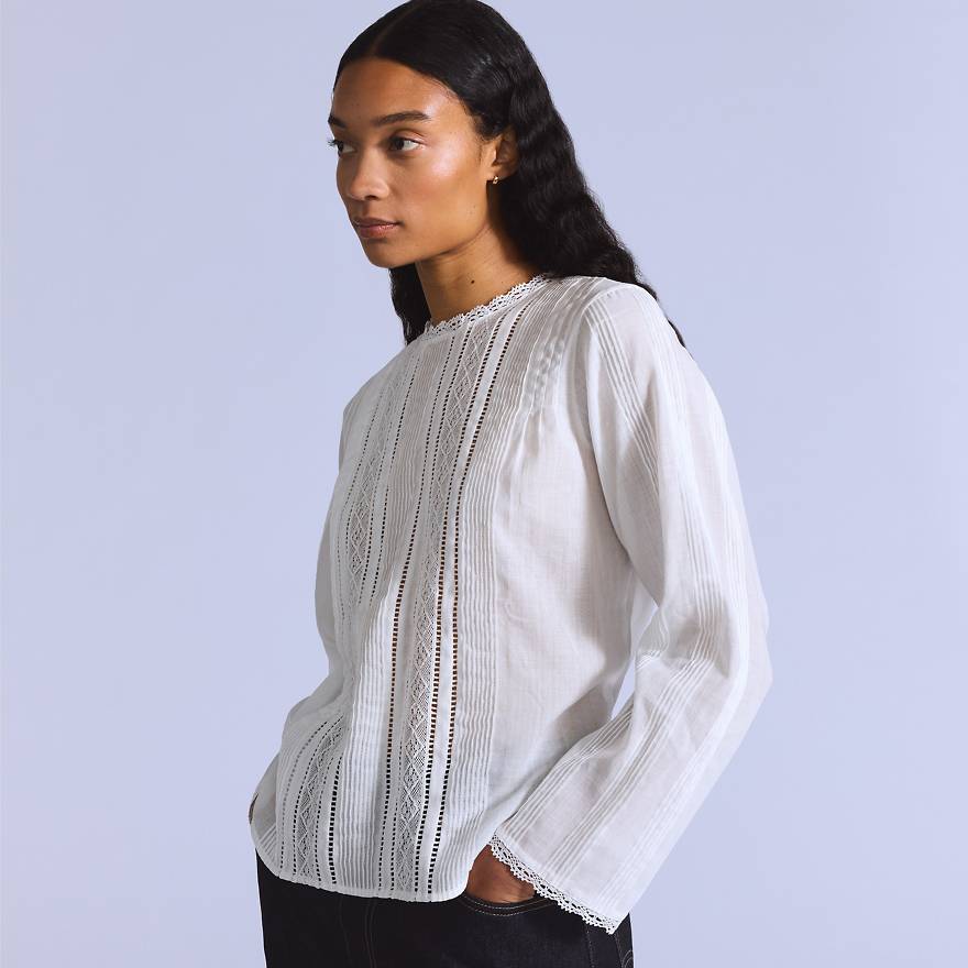 Palmo Blouse - White | Levi's® US