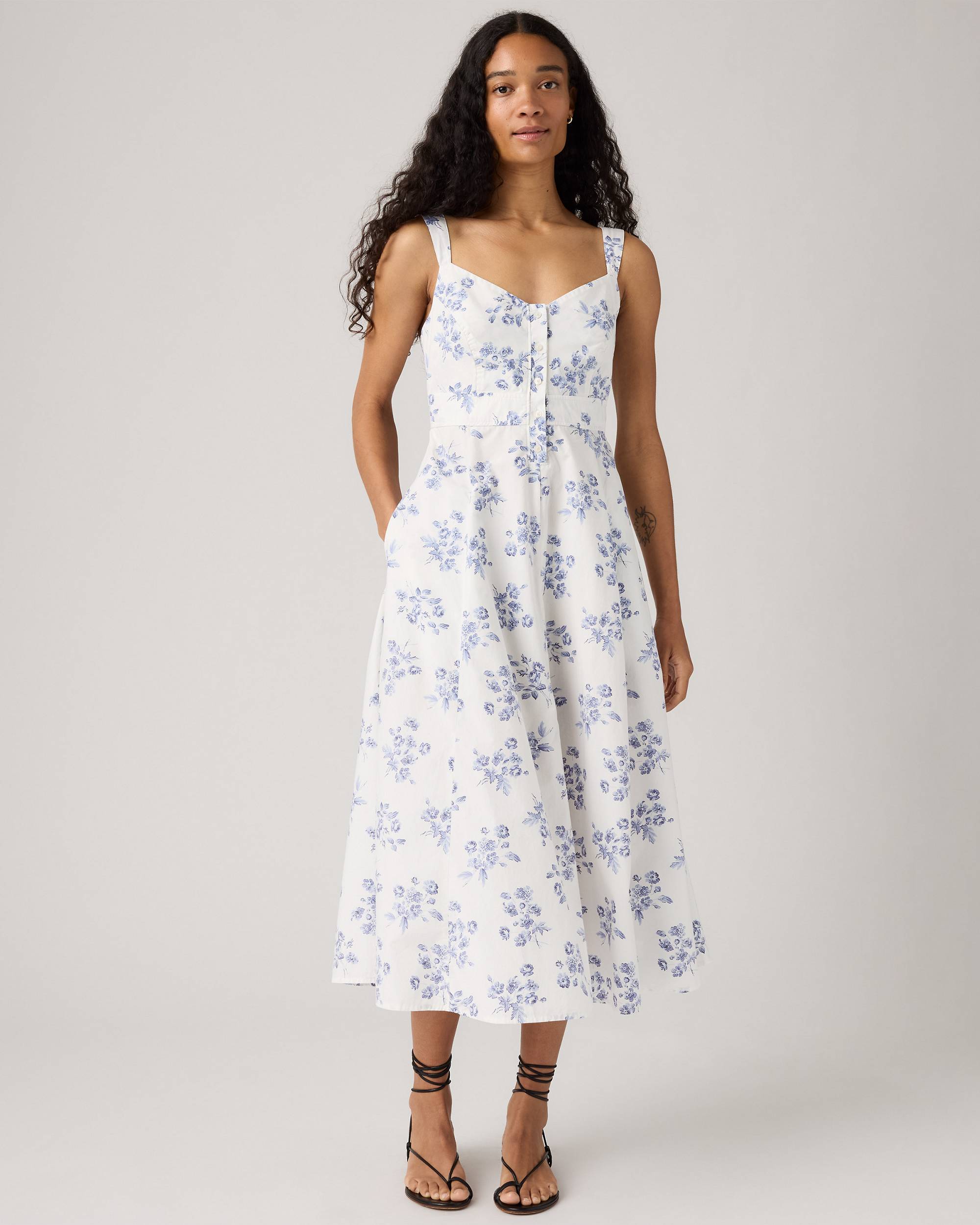 Ravina Midi Dress - Blue | Levi's® US