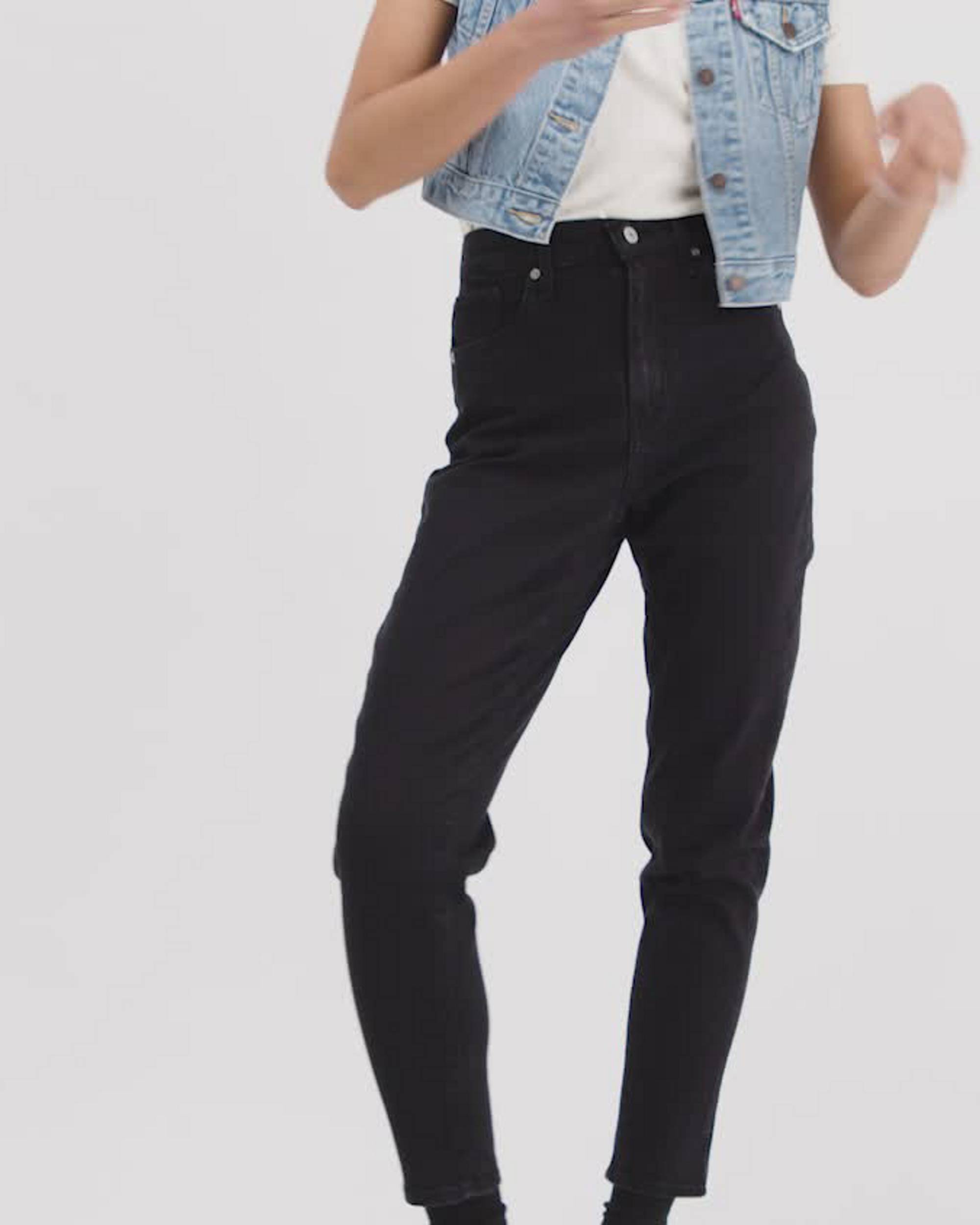 Mom Jeans A Vita Alta - Nero | Levi's® IT
