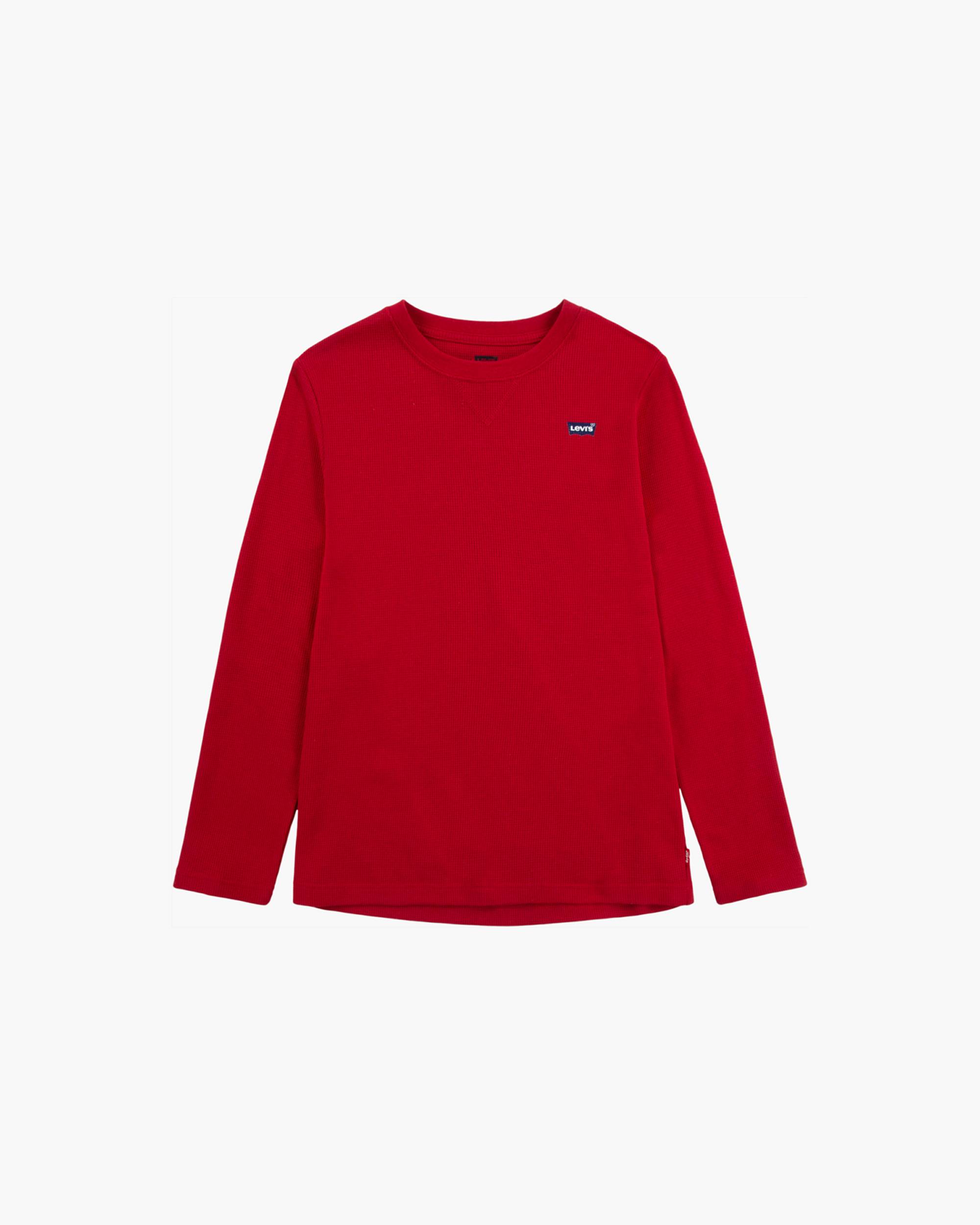 Long Sleeve Thermal Shirt Big Boys S-xl - Red | Levi's® US