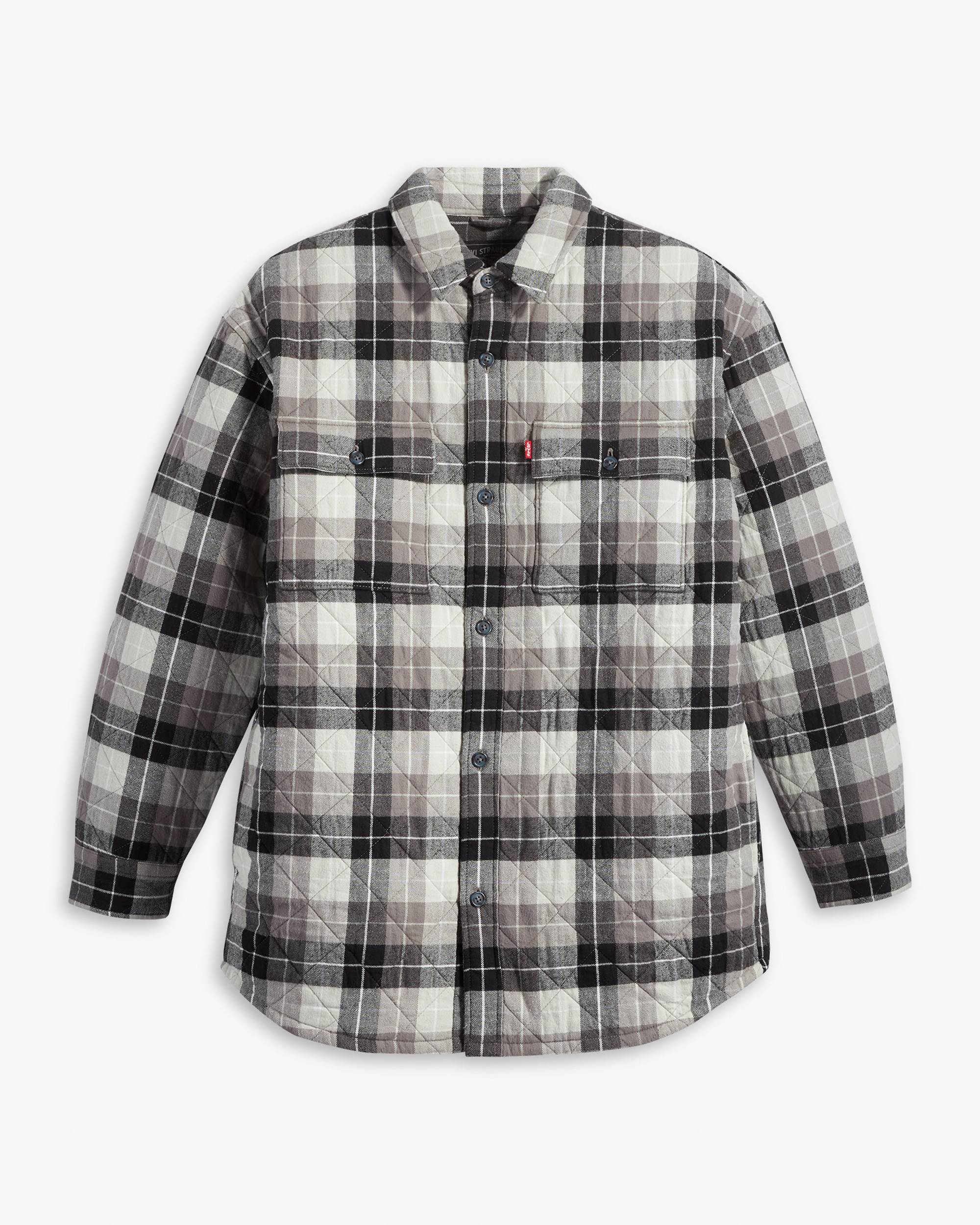 Bernal Heights Flannel Overshirt - Black | Levi's® US