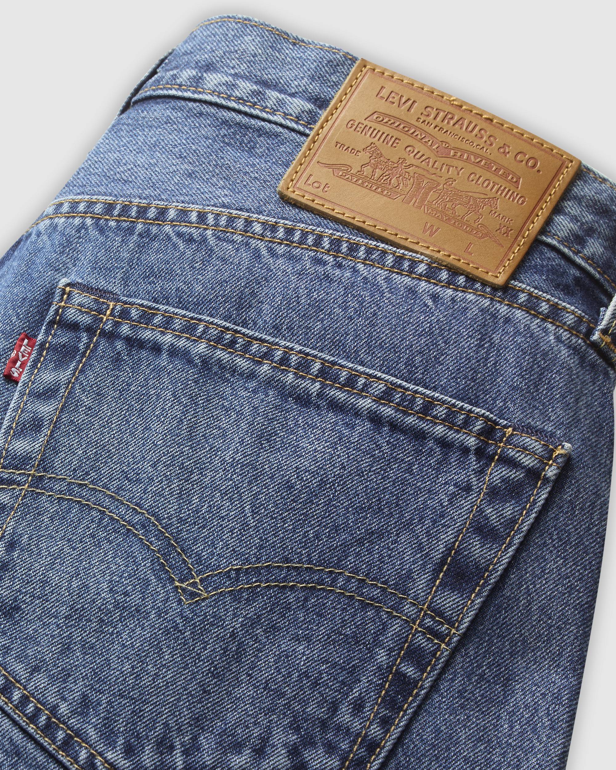 501® '93 Straight Fit Selvedge Men's Jeans - Dark Wash | Levi's® US