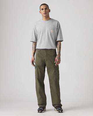 Xx Chino Standard Taper Tech+ Men's Pants - Green | Levi's® US