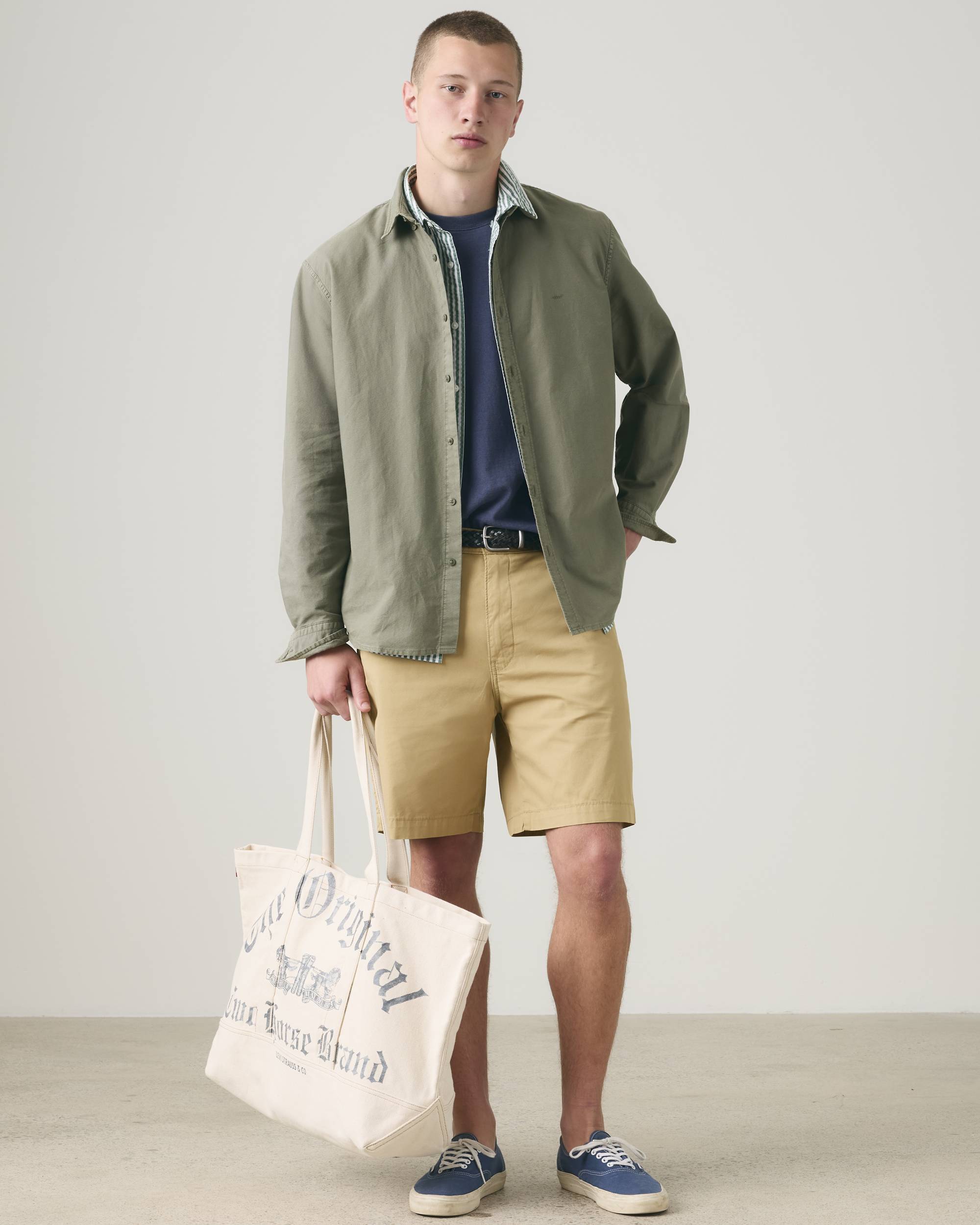 Xx Chino Authentic Relaxed Fit Lightweight Twill Men's Shorts