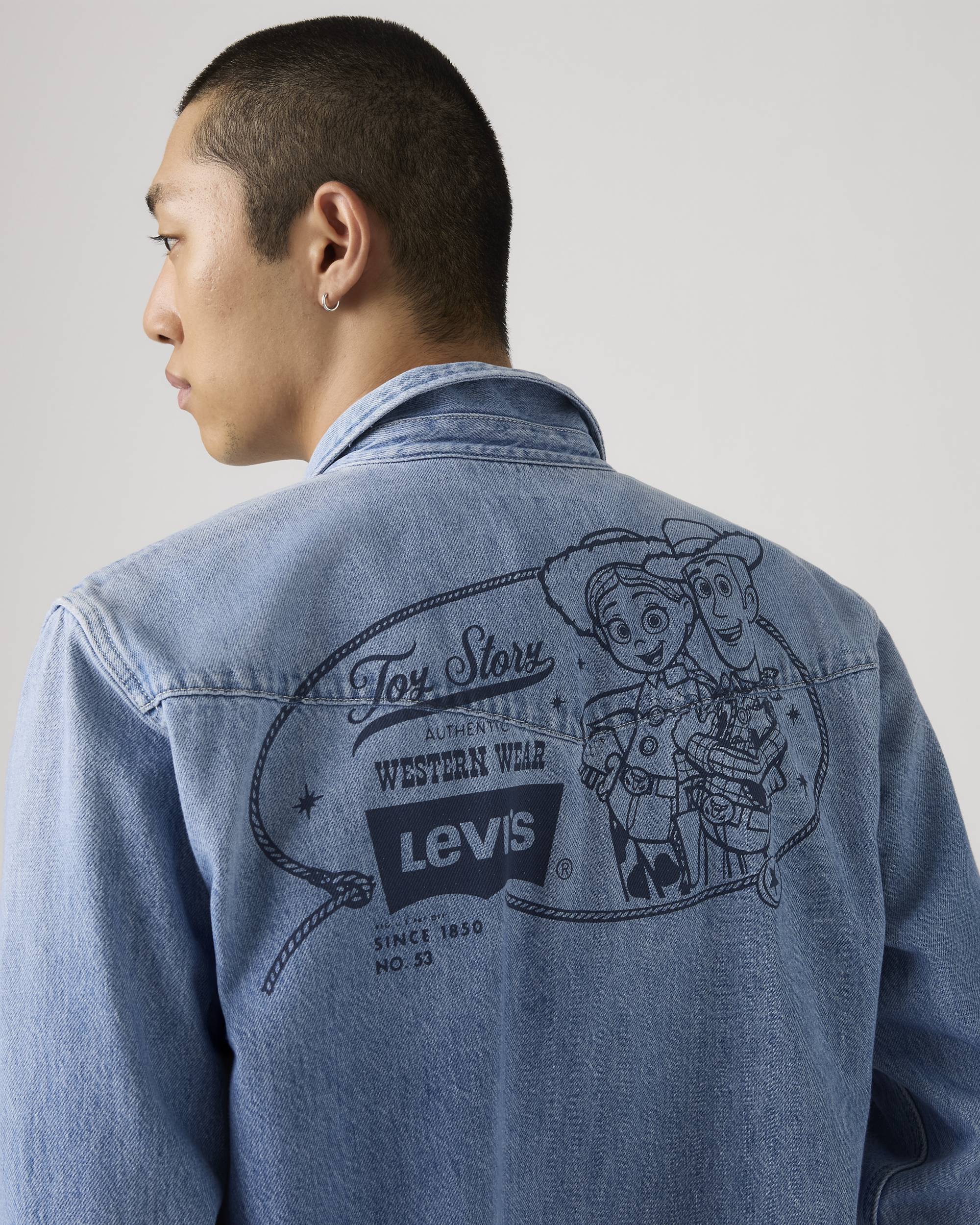 Levi's® X Toy Story Western Shacket - Light Wash | Levi's® US