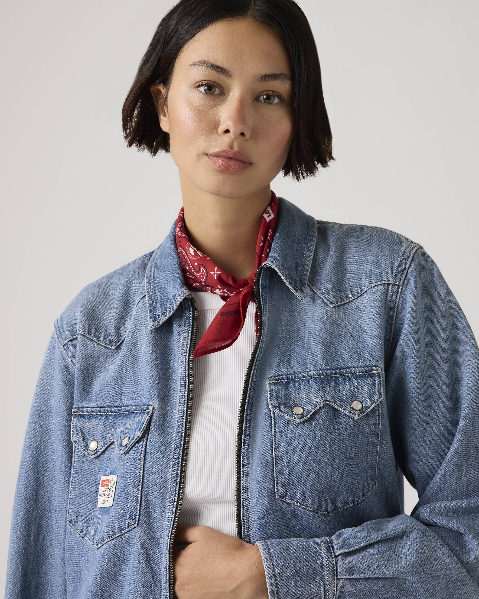 Levi's® X Toy Story Western Shacket - Light Wash | Levi's® US