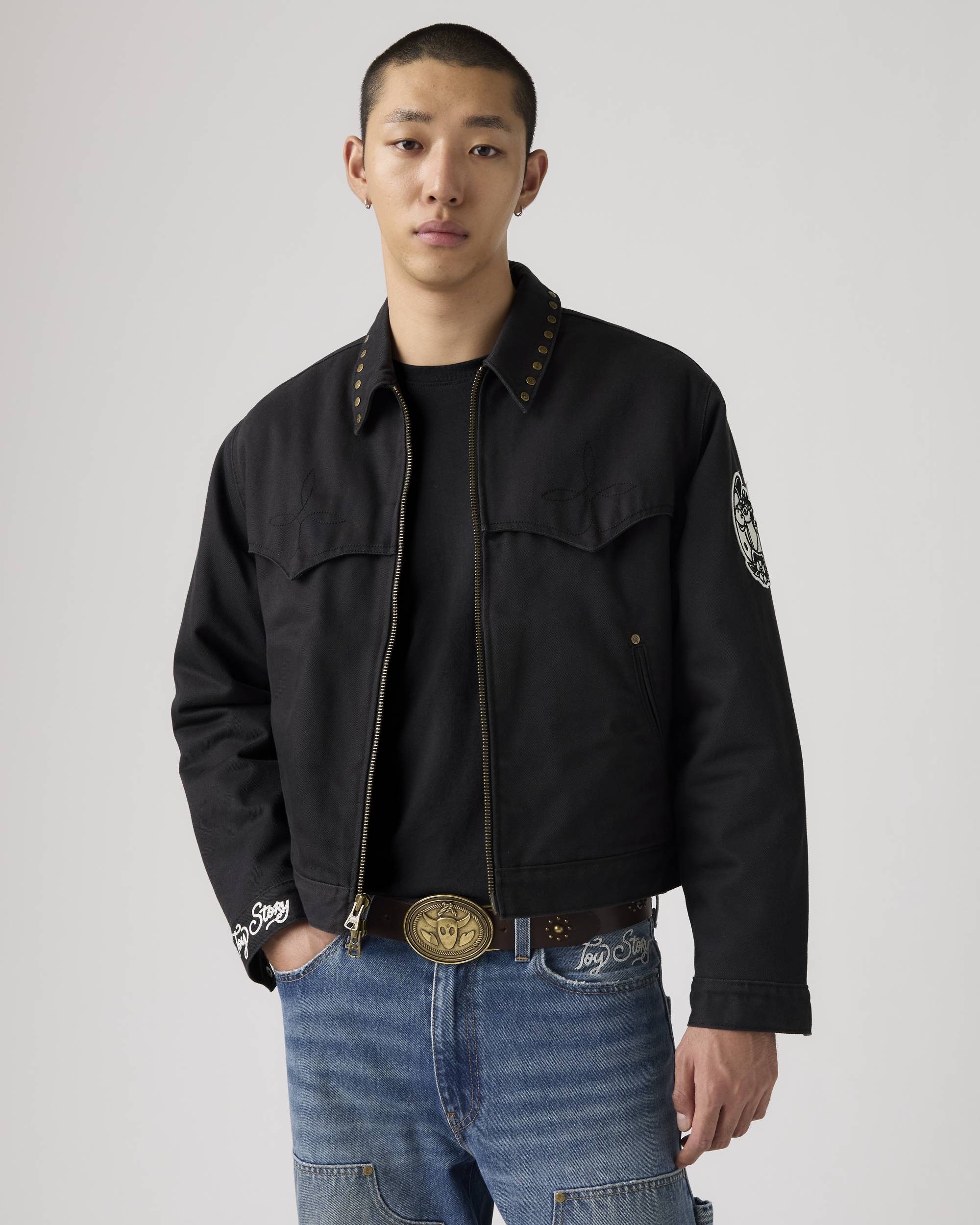 Levi's® X Toy Story Western Jacket - Black | Levi's® US