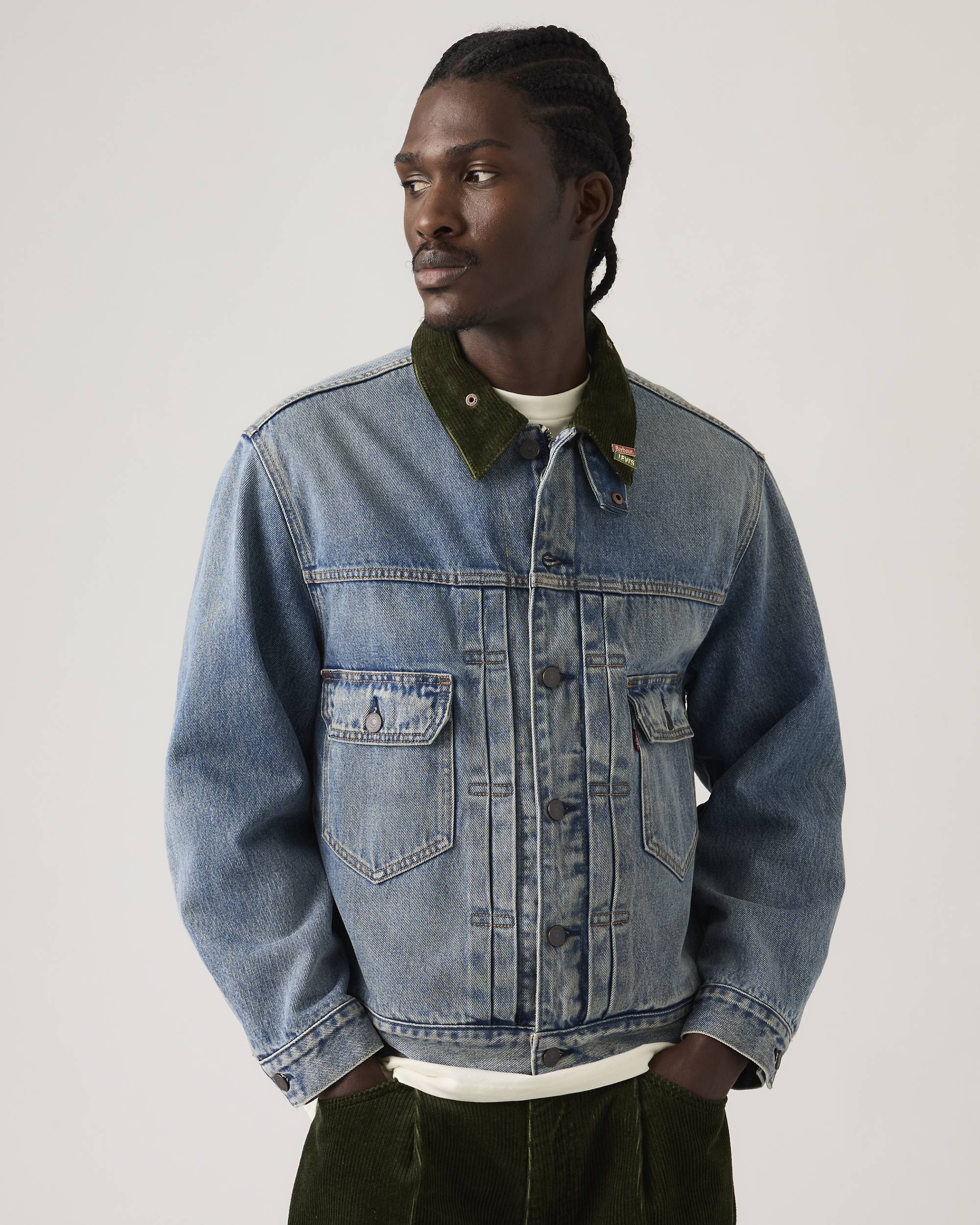 Levi's® X Barbour Type Ii Jacket - Medium Wash | Levi's® US