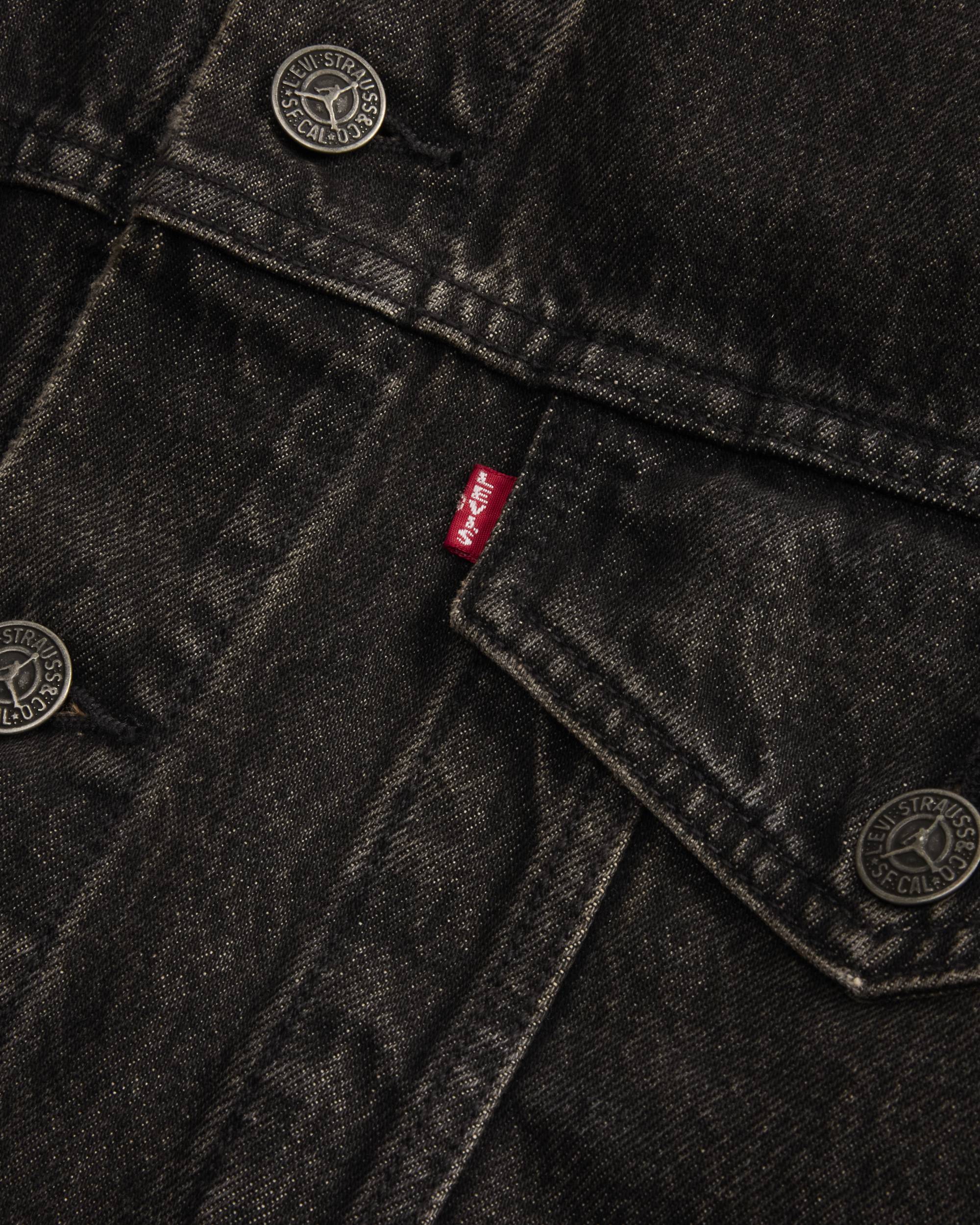 Levi's® X Jordan Type Iii Trucker Jacket - Black | Levi's® CH