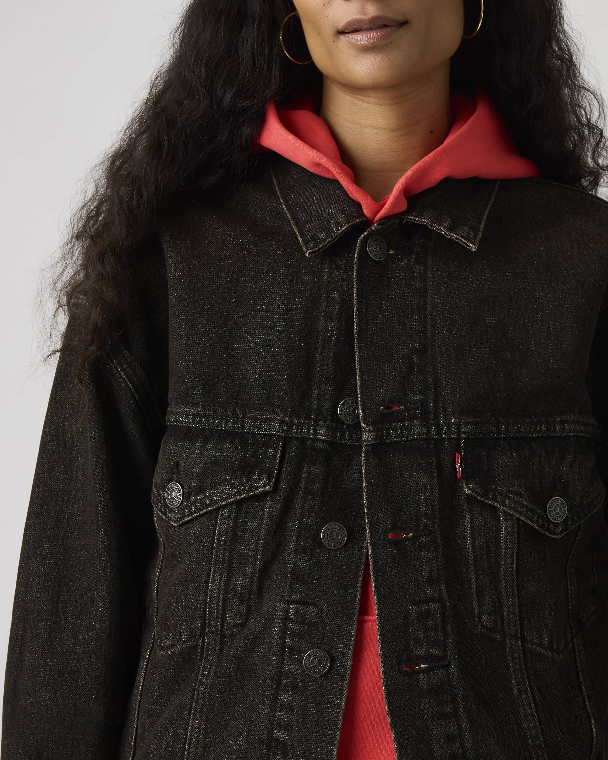 Levi's® X Jordan Type Iii Trucker Jacket - Black | Levi's® CA
