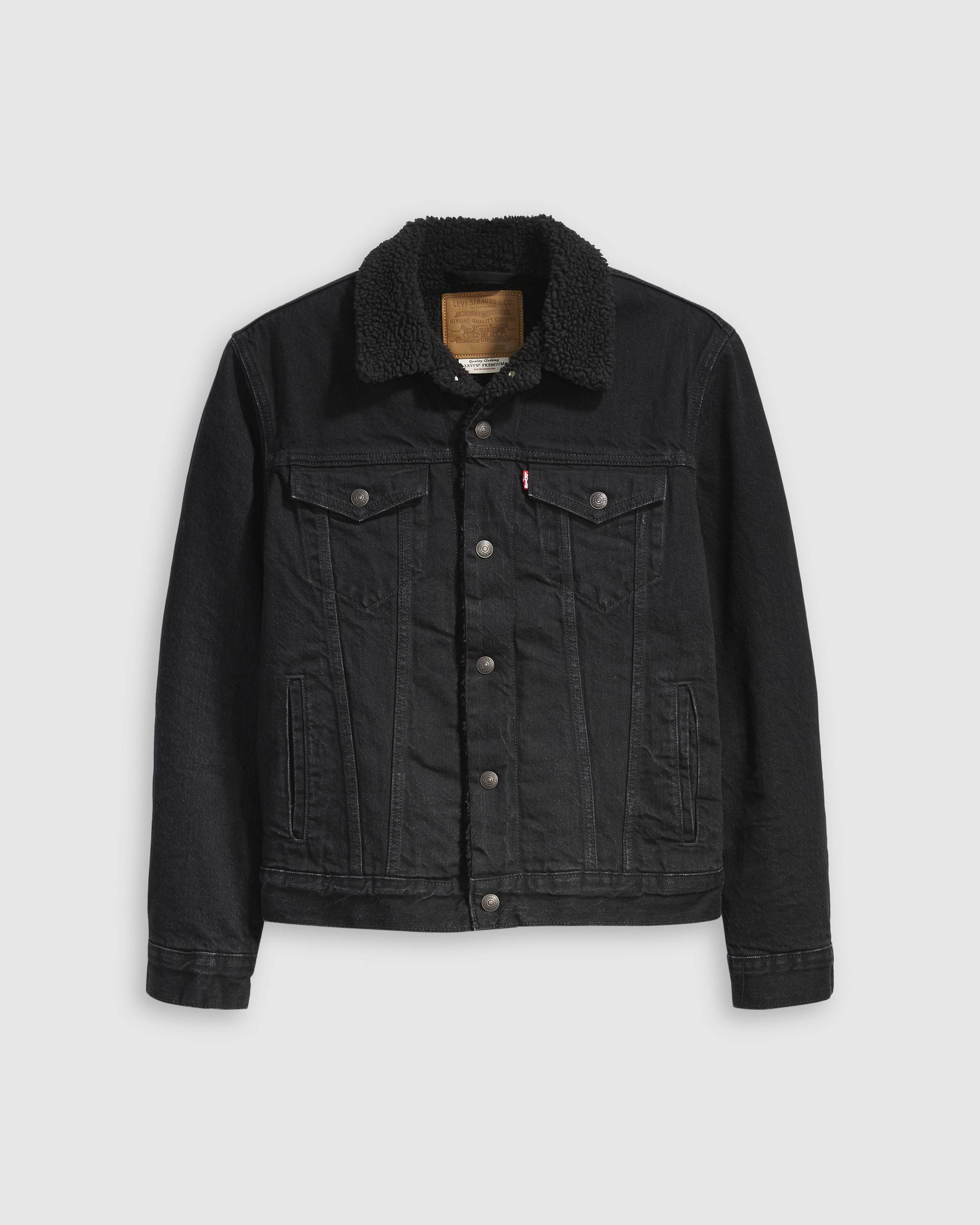 Type Iii Sherpa Trucker Jacket - Black | Levi's® US