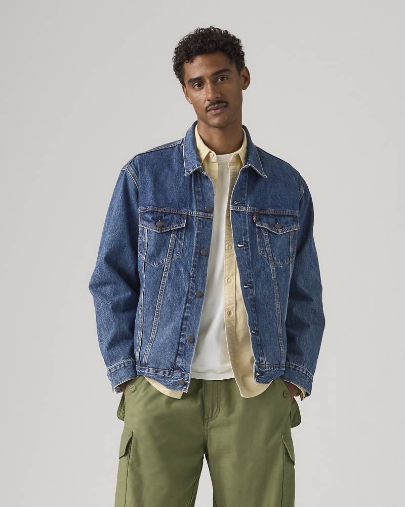 Type Iii Sherpa Trucker Jacket - Green | Levi's® US