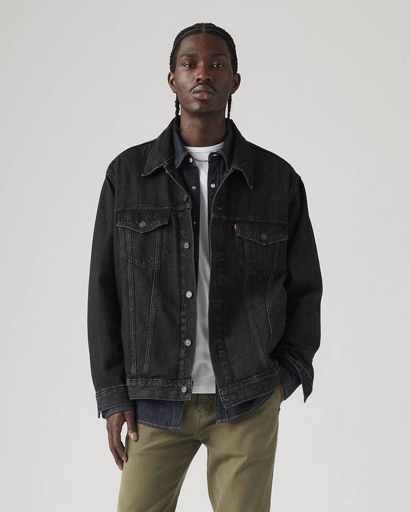 Type Iii Sherpa Trucker Jacket - Black | Levi's® US