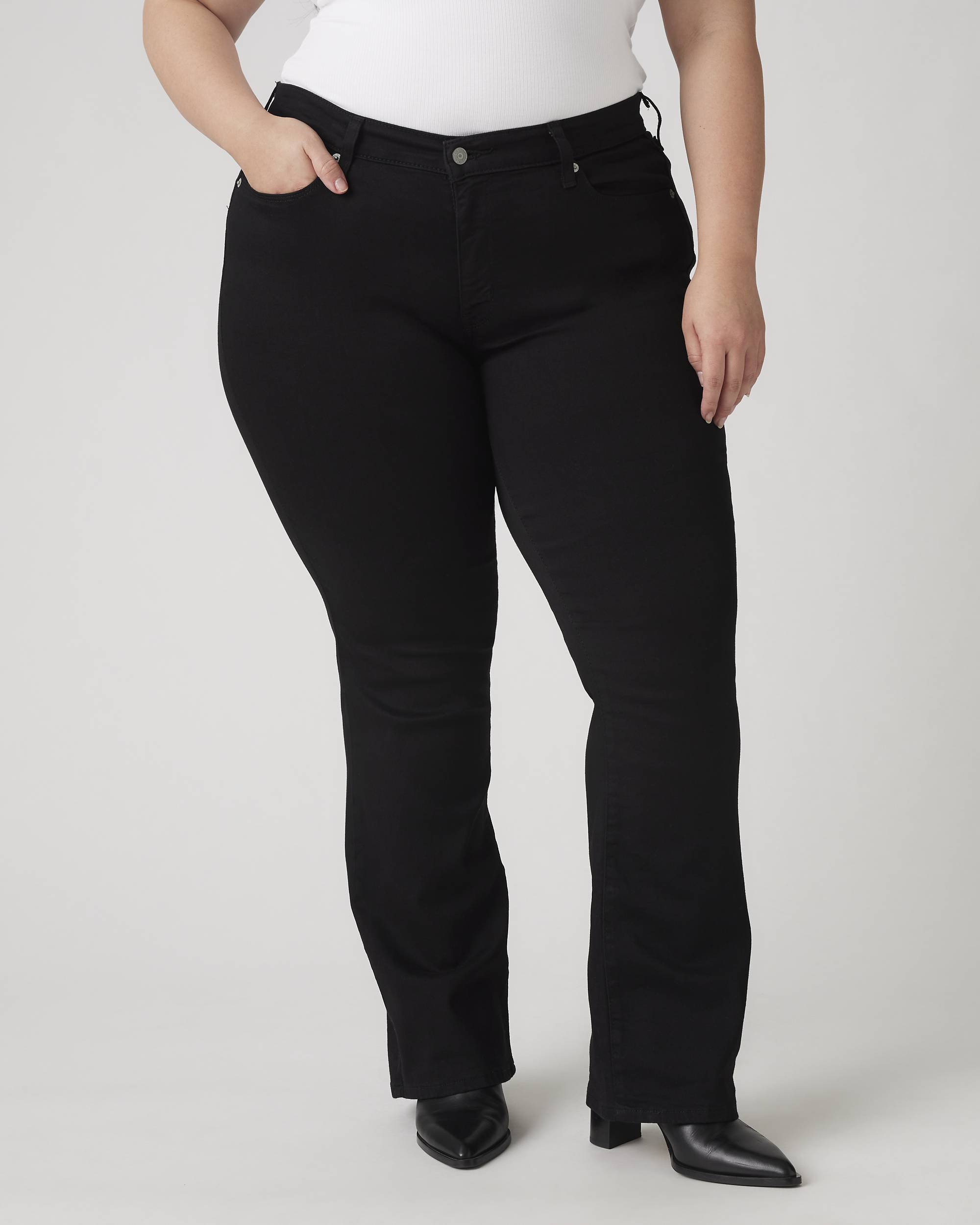 Classic Bootcut Women's Jeans (plus Size) - Black | Levi's® US