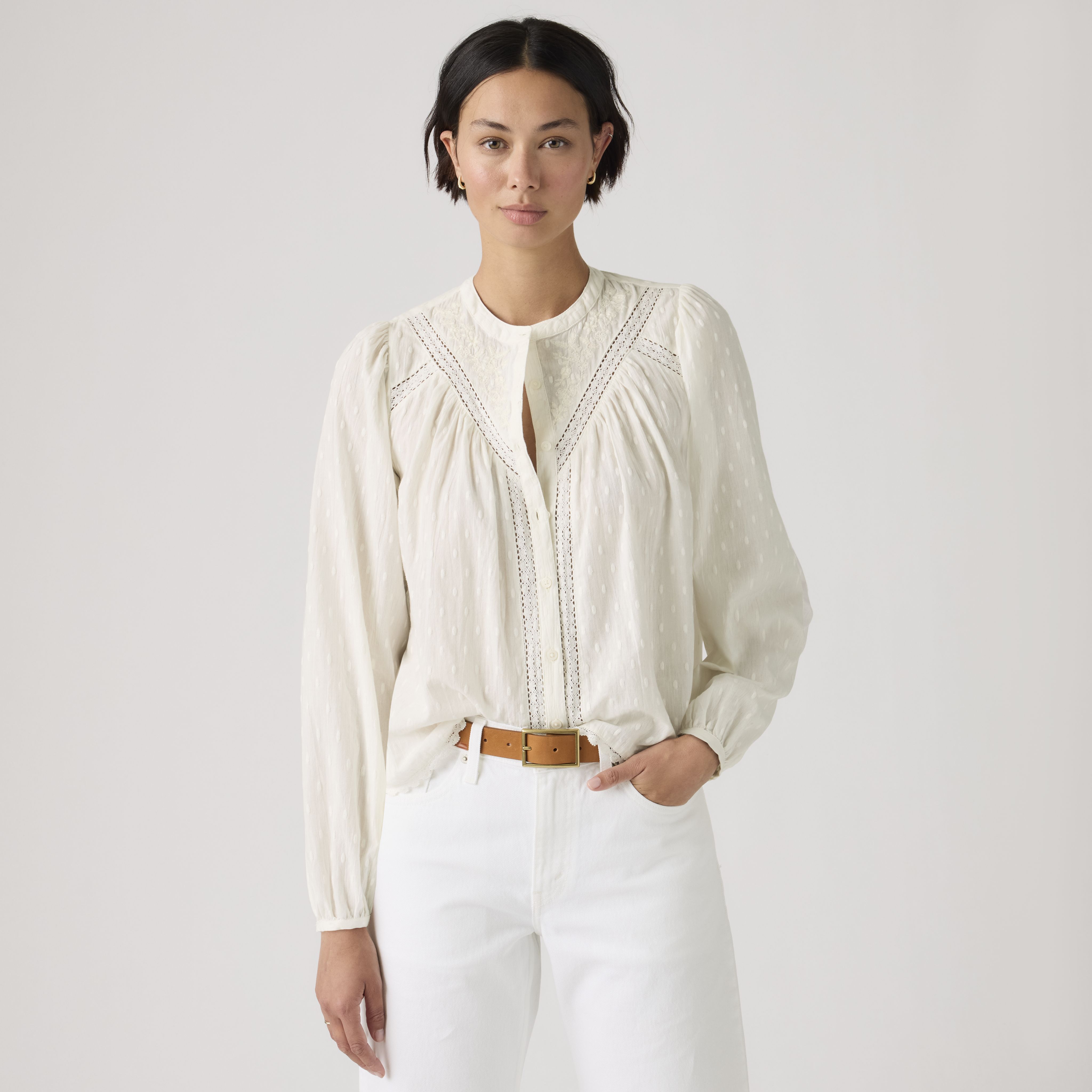 Cleo Blouse - White | Levi's® AT