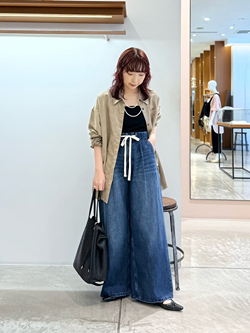 デニムイージーワイドパンツ（URBAN RESEARCH）｜ルミネのファッション
