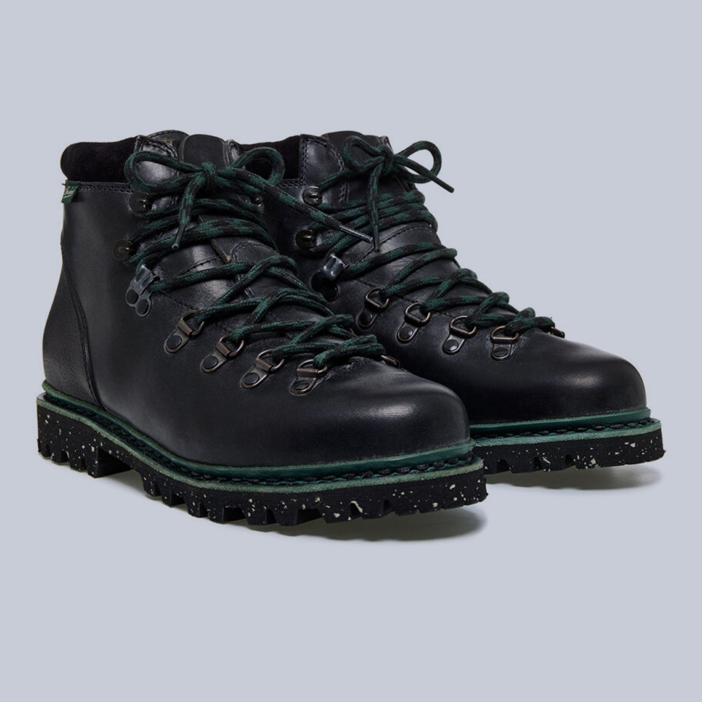 Pyrenex x Paraboot Black Leather Avoriaz Hiking Boots – Lund & Lund