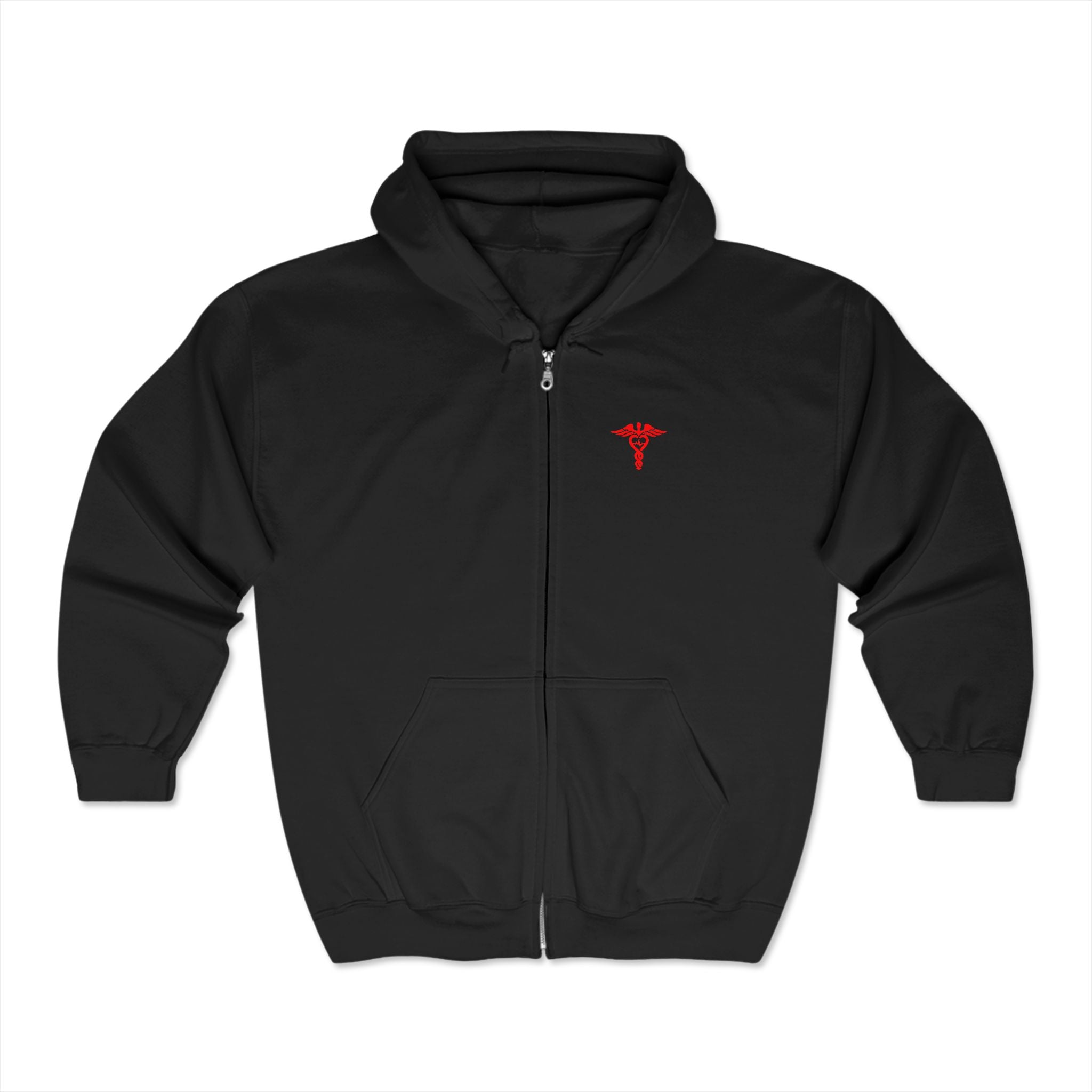 Emergency Department - Full Zip Hooded Sweatshirt – Lub Dub Apparel