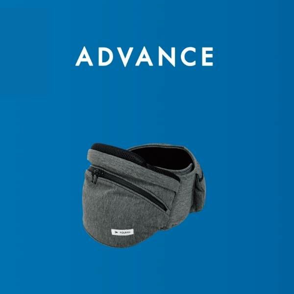 POLBAN ADVANCE(ポルバン アドバンス)のヒップシート デニムブラック