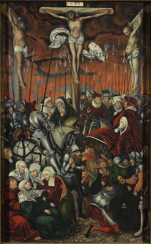 cda :: Paintings :: The Passion Triptych: The Crucifixion [central