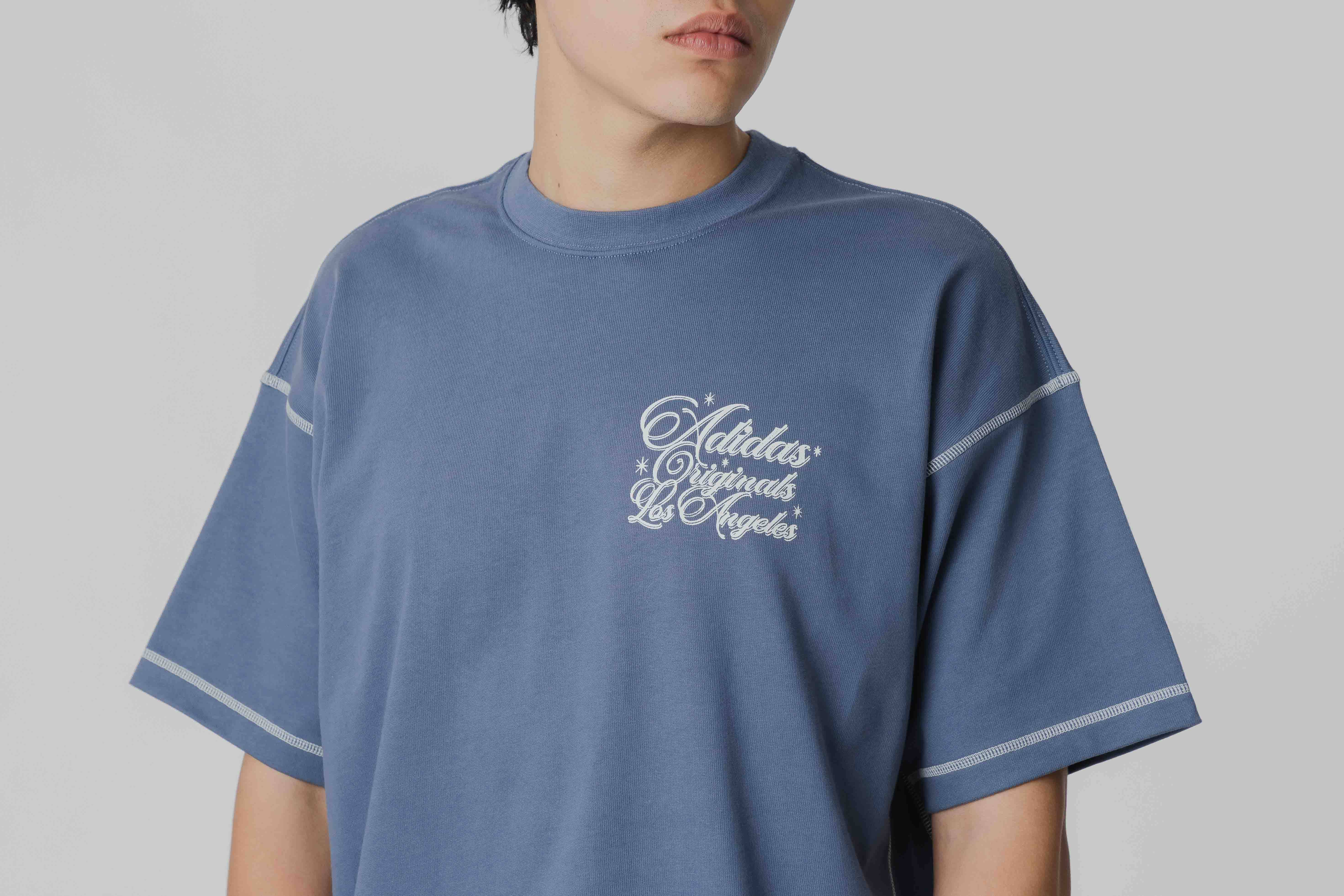 adidas Originals x OG L.A. Short Sleeve Sports Tee - JX6178