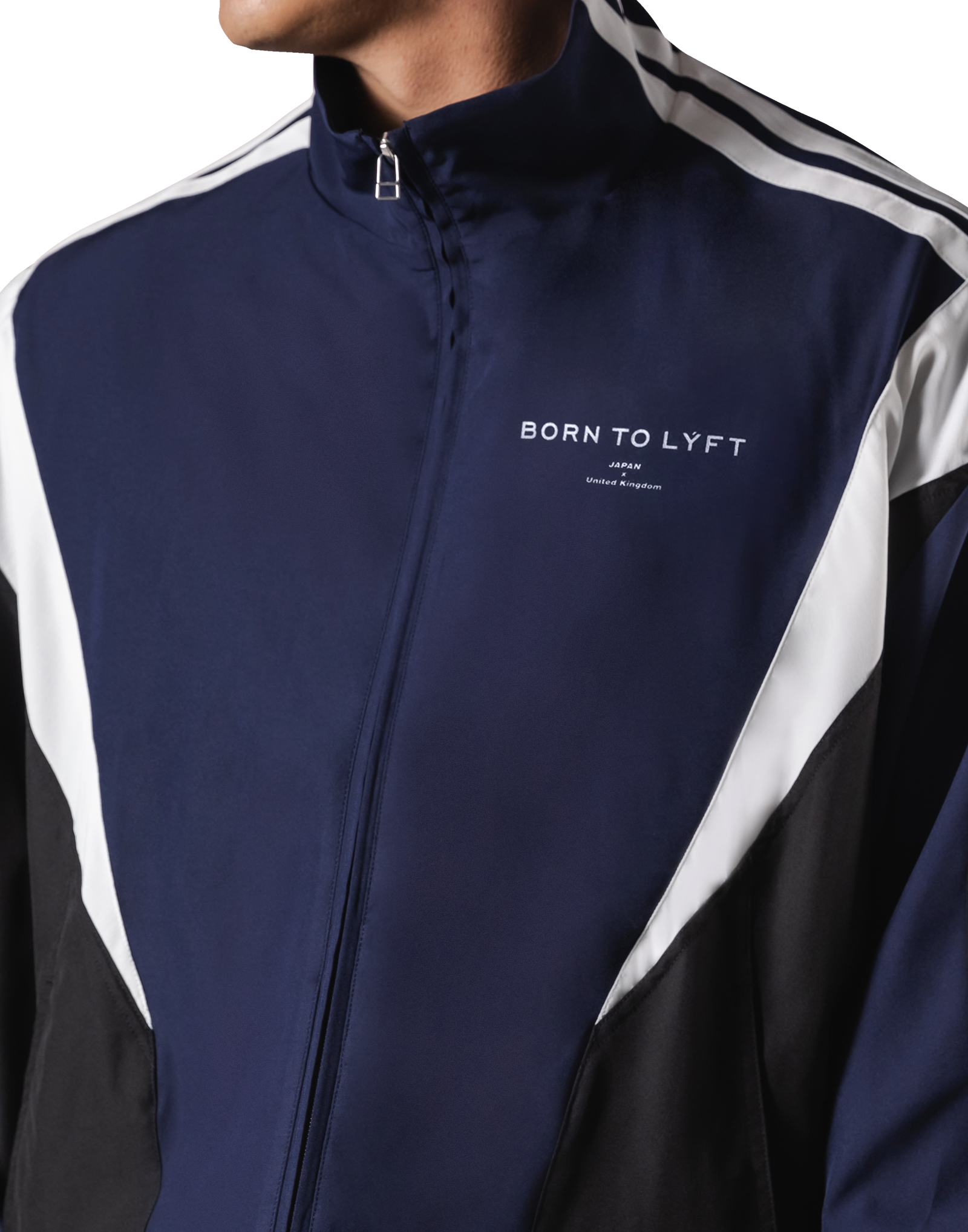 2Line Oversize Track Jacket - Navy – LÝFT