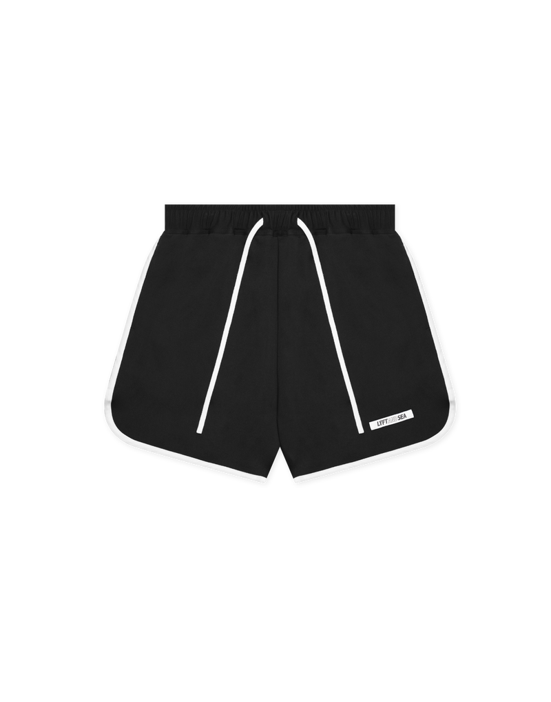 LÝFT × WIND AND SEA Wappen Shorts - Black
