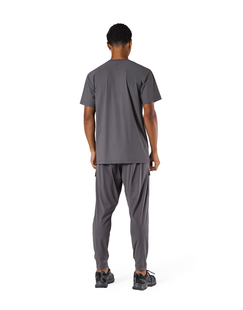 Stretch Nylon Standard T-Shirt - D.Grey – LÝFT
