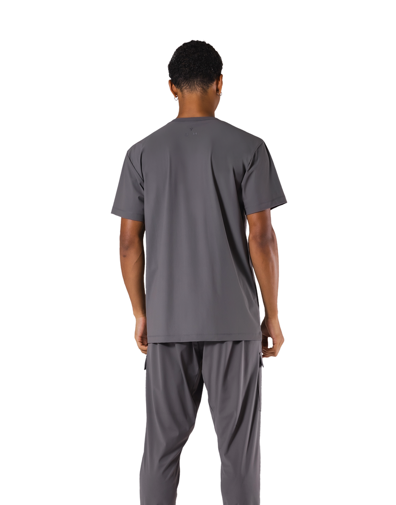 Stretch Nylon Standard T-Shirt - D.Grey – LÝFT