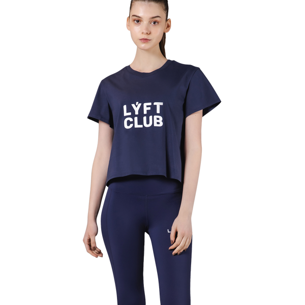 LÝFT Club T-Shirt - Navy