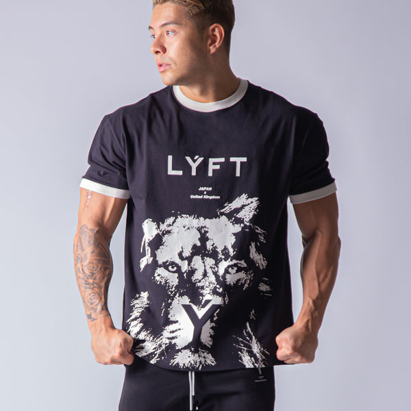 LYFT(リフト/T-シャツ)Big Size Lion T-Shirt - Black – LÝFT
