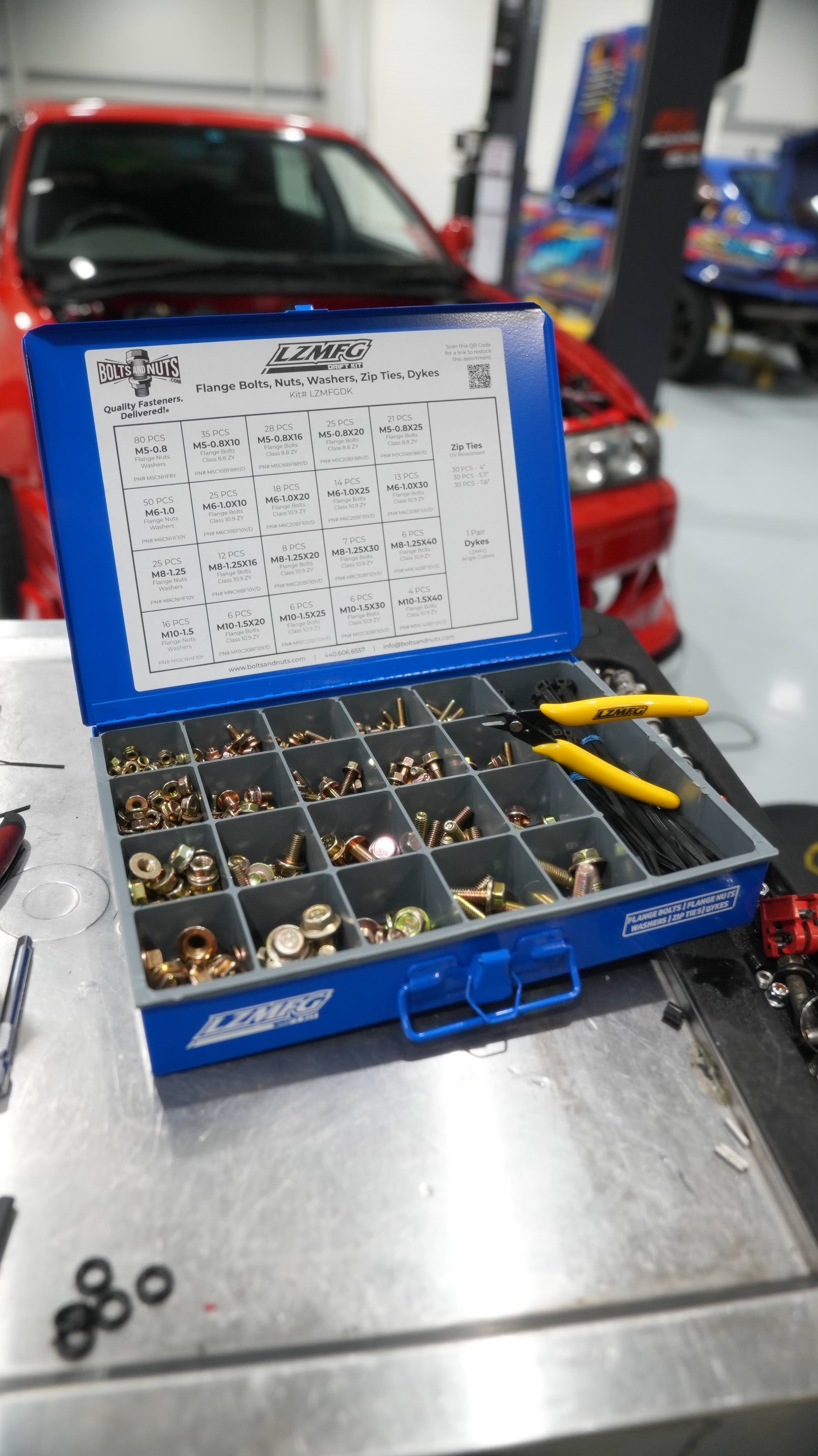 LZMFG Drift Kit (Metric Bolt Kit)