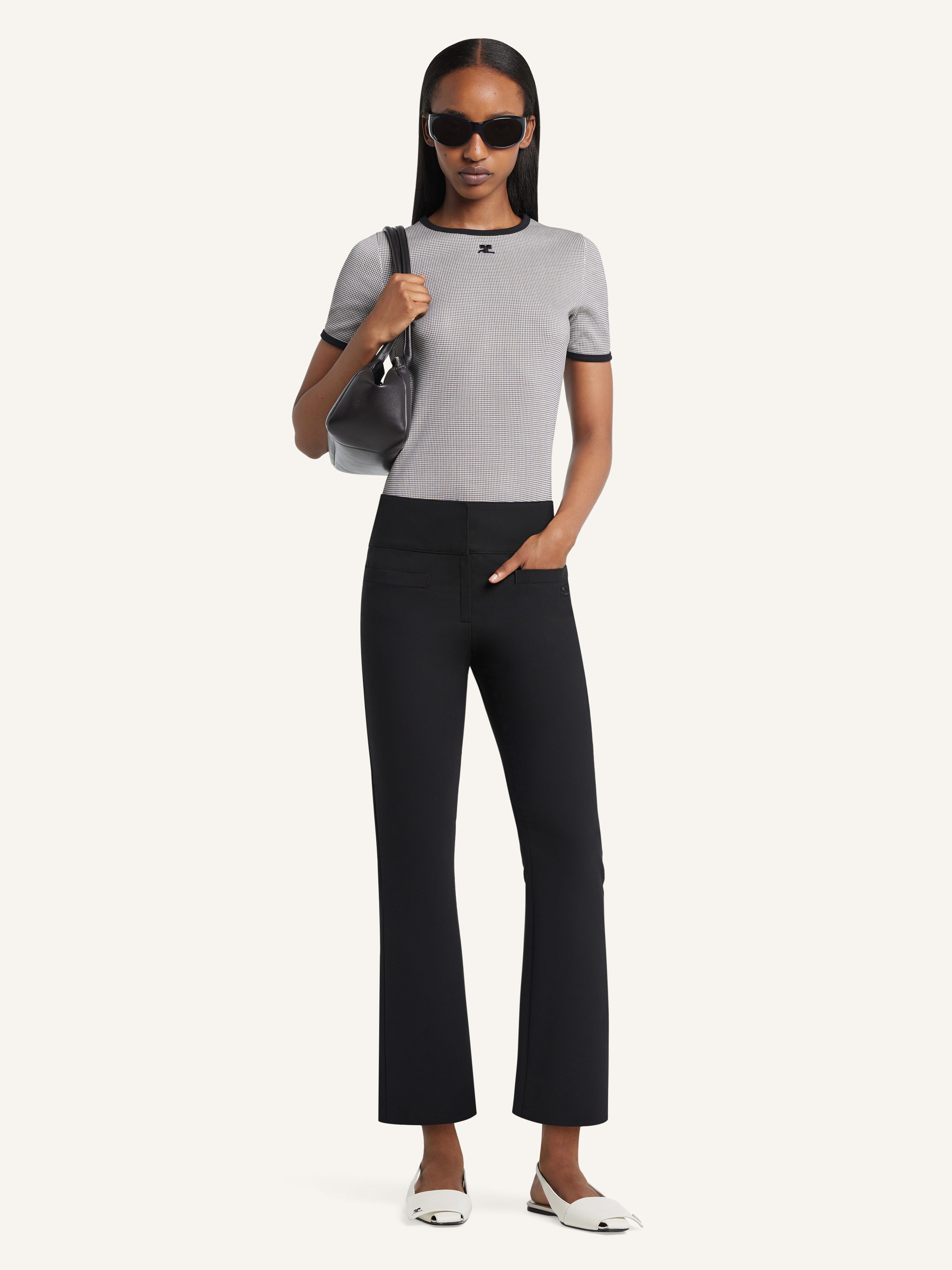 SIGNATURE CONTRAST T-SHIRT - courrèges