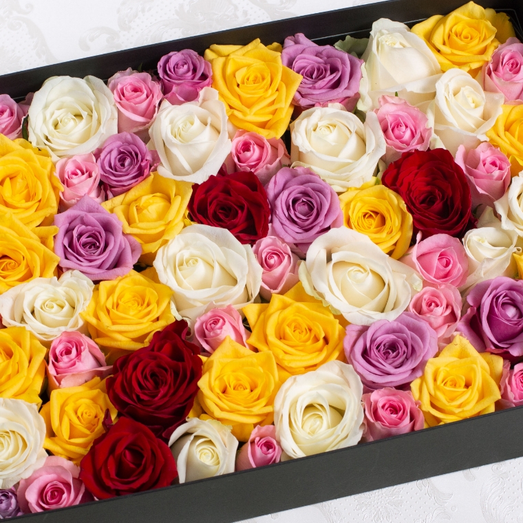 薔薇柄フロアマット・花びら型 まゆ様お纏め2点 専用となります。 薔薇