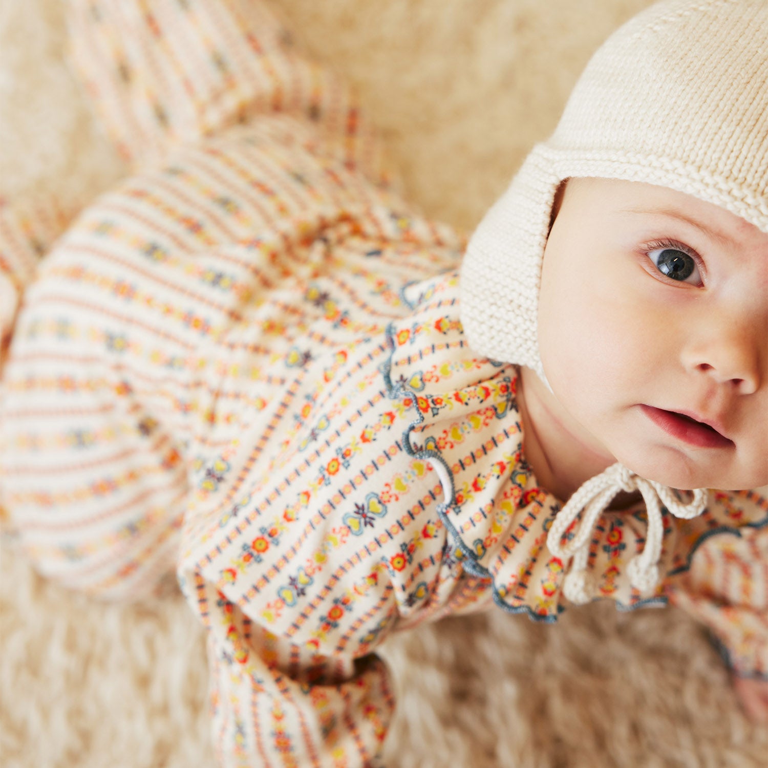 ロンパース・カバーオール Misha & Puff / Pierrot Onesie / 0-6m