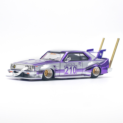 POP RACE/ SKYLINE C210 街道レーサー（暴走族スタイル）: パープル
