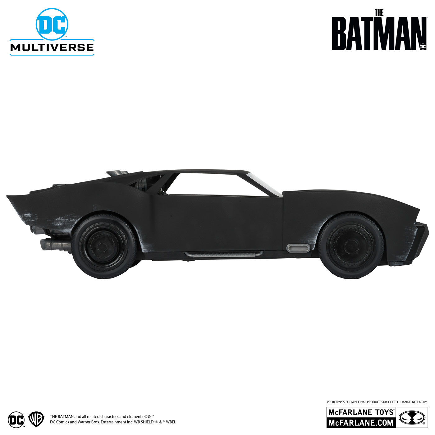 DCマルチバース/ THE BATMAN ザ・バットマン: バットモービル 7インチ