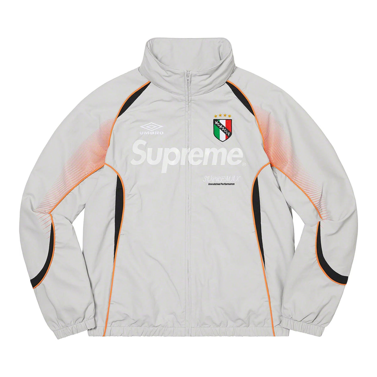 Supreme Umbro Track Jacket Gray