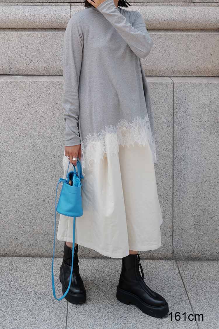 マチャット machatt パファーキュロットパンツ アイボリー パファー