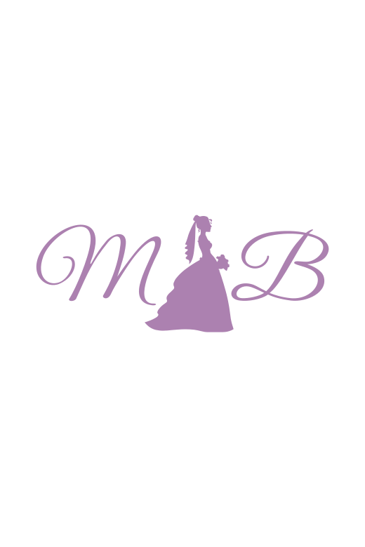 Mori Lee 89427 Scalloped Train Sheer Bodice Quince Gown