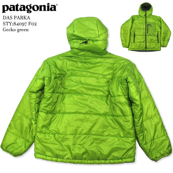 ☆完売 USED パタゴニア レア品 廃番 絶版 2002年 ダスパーカ ゲッコー