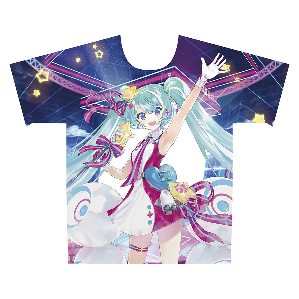 グッズ]マジカルミライ 10th フルグラフィックTシャツ メイン