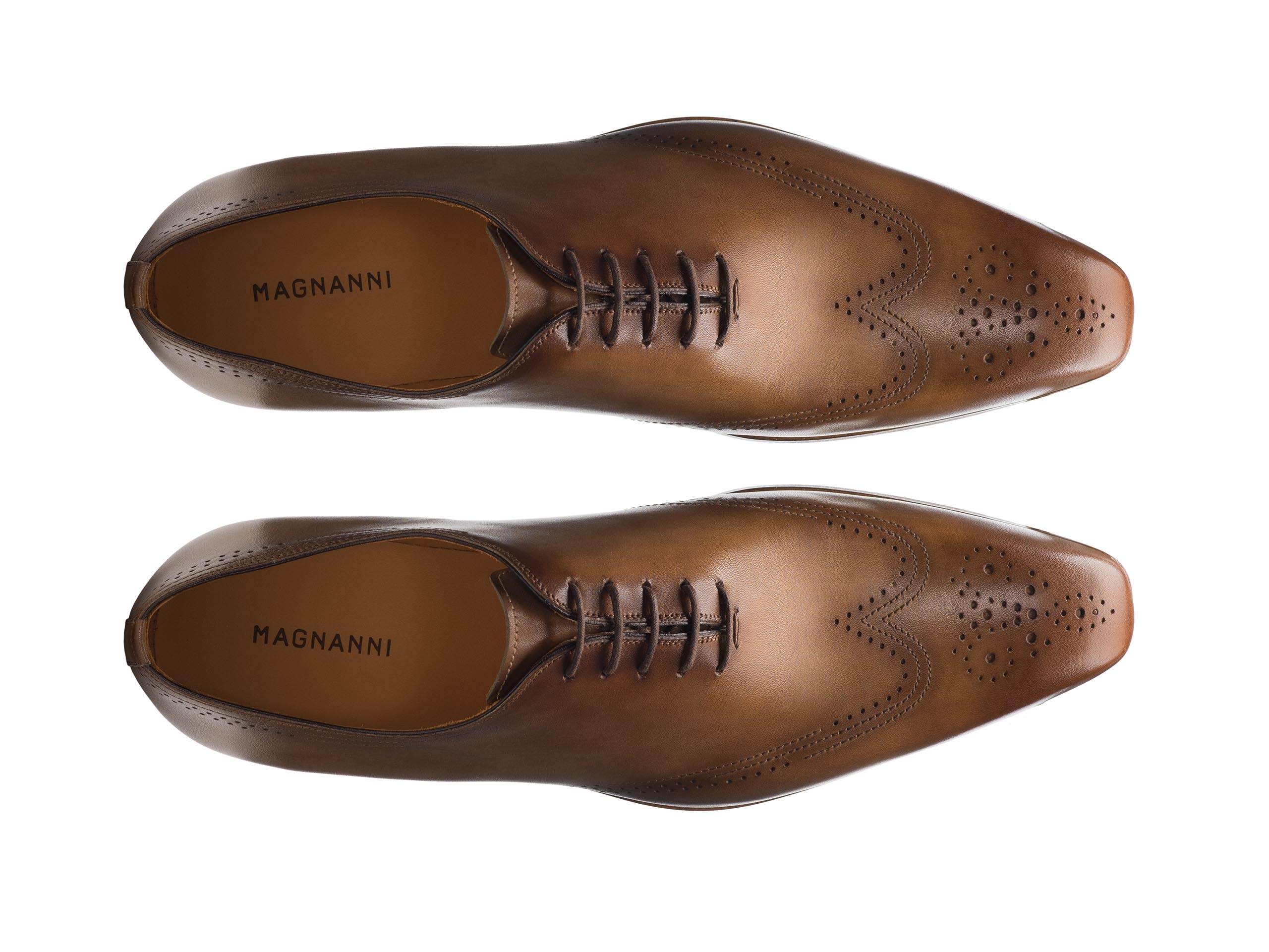 Jonas Men's Perforated Wingtip Oxfords | Magnanni